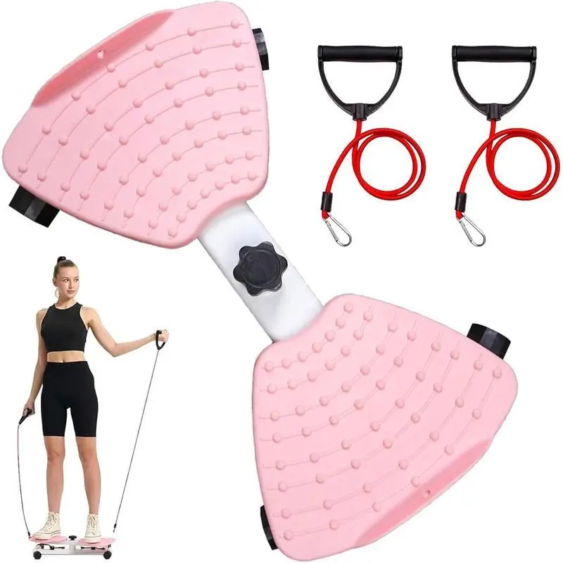 Noiseless Waist Twist Machine | 330LBS Heavy-Duty Support | Core Strengthening Home Workout Gear | TikTok Gym Must-Have