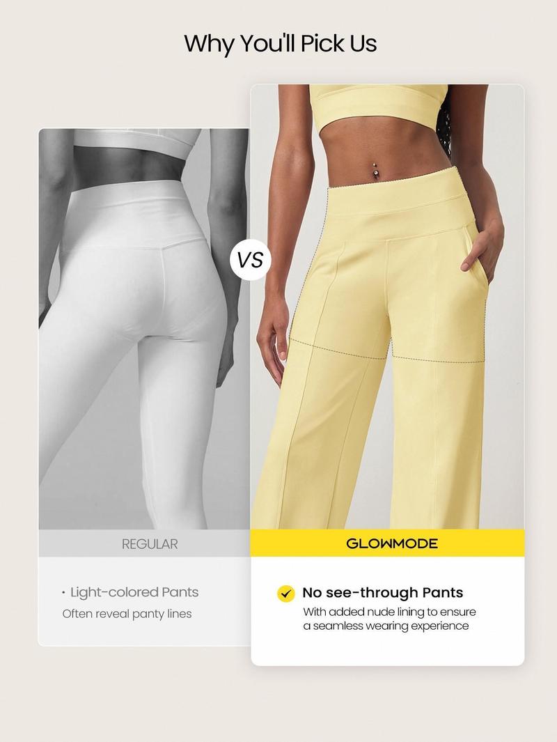 GLOWMODE Modal Wide Leg Pants Silk Touch Relaxed Lounge Pants Silky-Soft Fabric TikTokShopBlackFriday