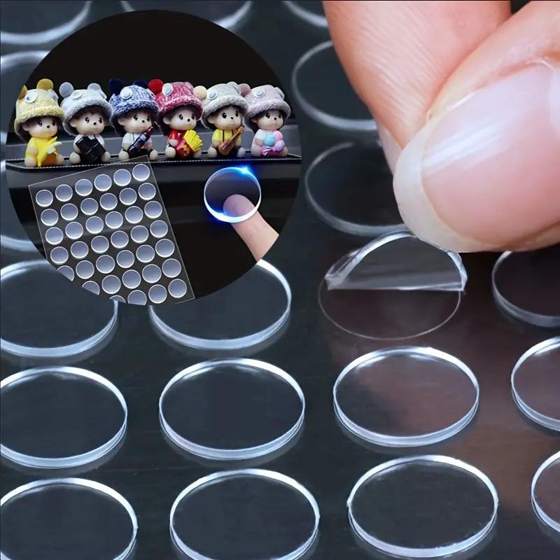 Double Sided Adhesive Dots Clear Sticky Tack Tape Removable Stickers Acrylic Round Putty Waterproof Sticky Dot for Balloon Craft DIY Art Office Supplies (15mm, 50) Double Sided Adhesive Dots Clear Sticky Tack Tape Removable Stickers Acrylic Round Putty Waterproof Sticky Dot for Balloon Craft DIY Art Office Supplies (15mm, 50)