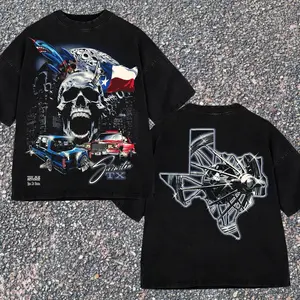 Vintage 90s Rap Tee Style - Screuston TX Graphic Wash Shirt, Retro Houston Slab Culture Tee, Oversized Houston Streetwear Tee, Unisex Shirt, Shirt for Fans,