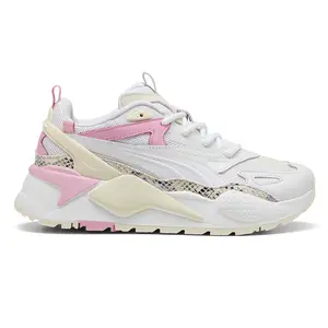 PUMA Womens Rs-X Efekt Anidescent Lace Up Sneakers Shoes Casual - White