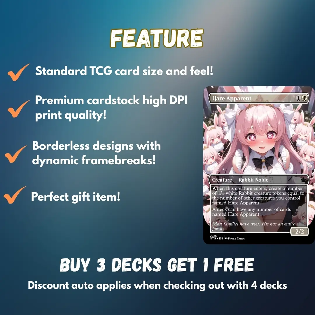 best precon mtg commander Amazon.com: Digital Sorcery Studio Rabbit Archer Card Game Sleeves – 100  Pack – Compatible with MTG – Perfect for Magic Bloomburrow Commander Decks  Like Baylen, Finneas, & Ms Bumbleflower : Toys & Games main image 0