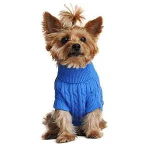 Doggie Design Cable Knit Dog Sweater