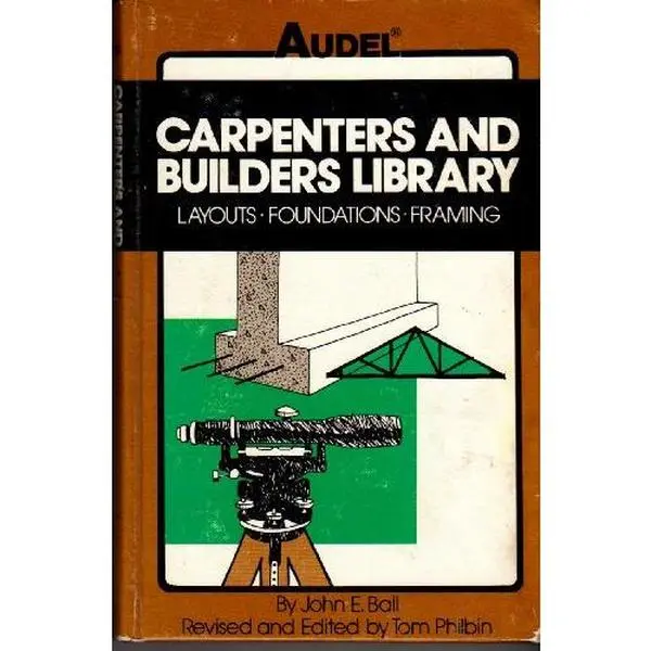 Used "Layouts, Foundations, Framing" (Carpenters and Builders Library) by John E. Ball - Paperback Book for Home Design, Sketch Tutorials & Style Guidance, Architecture