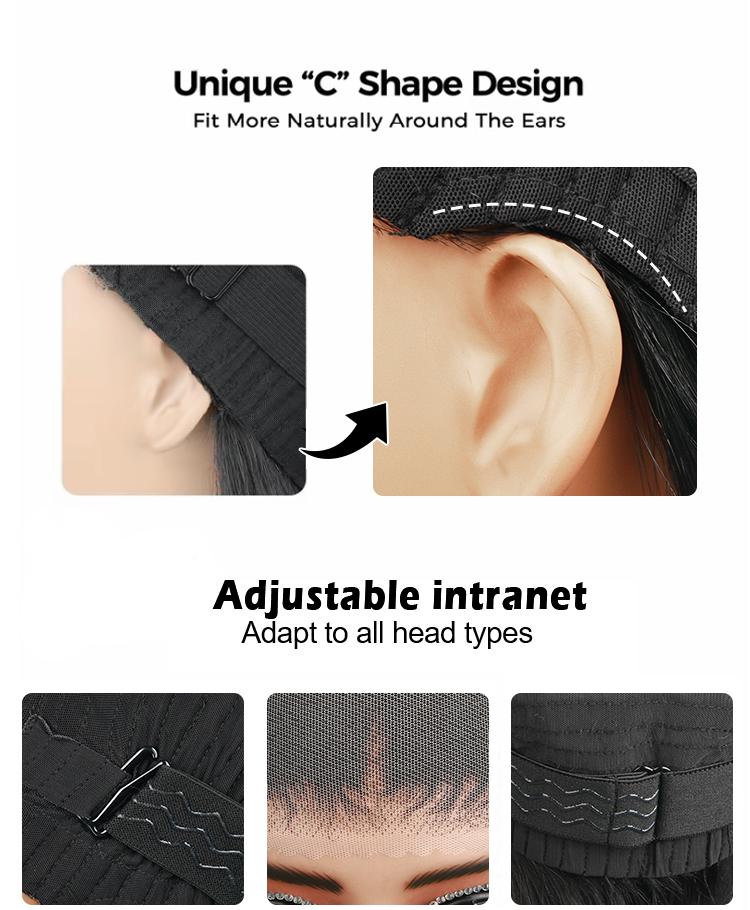 Idoli 4x6 Easy Wear Go Glueless Wigs Pre Cut  HD Lace Closure Wigs Beginner Friendly