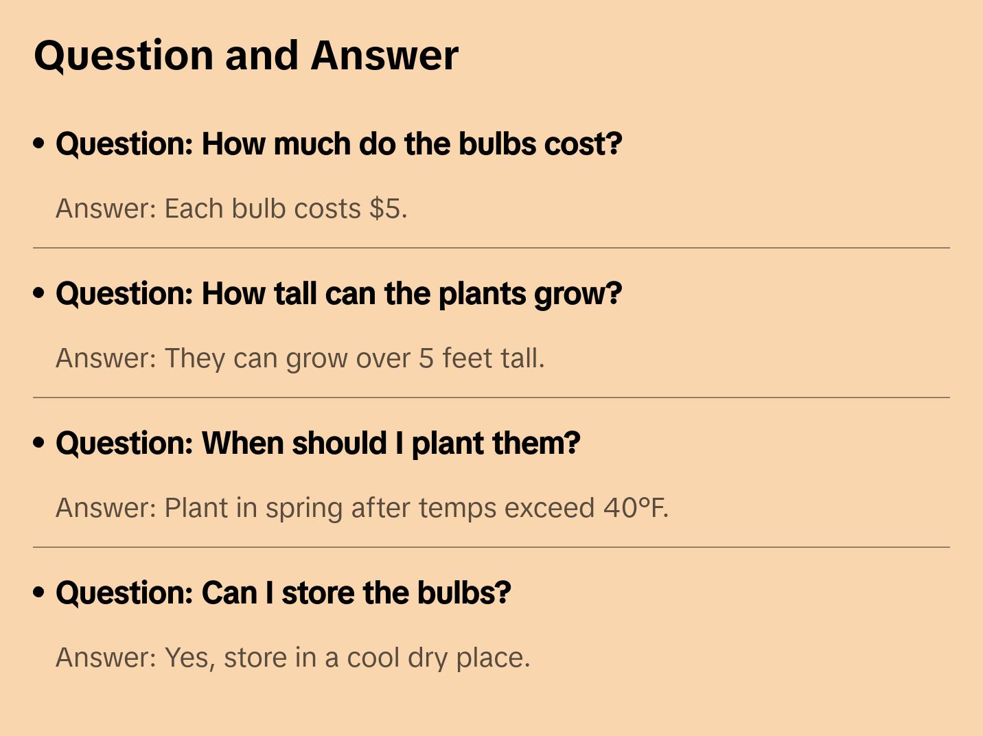 Canna Lily Large Bulbs