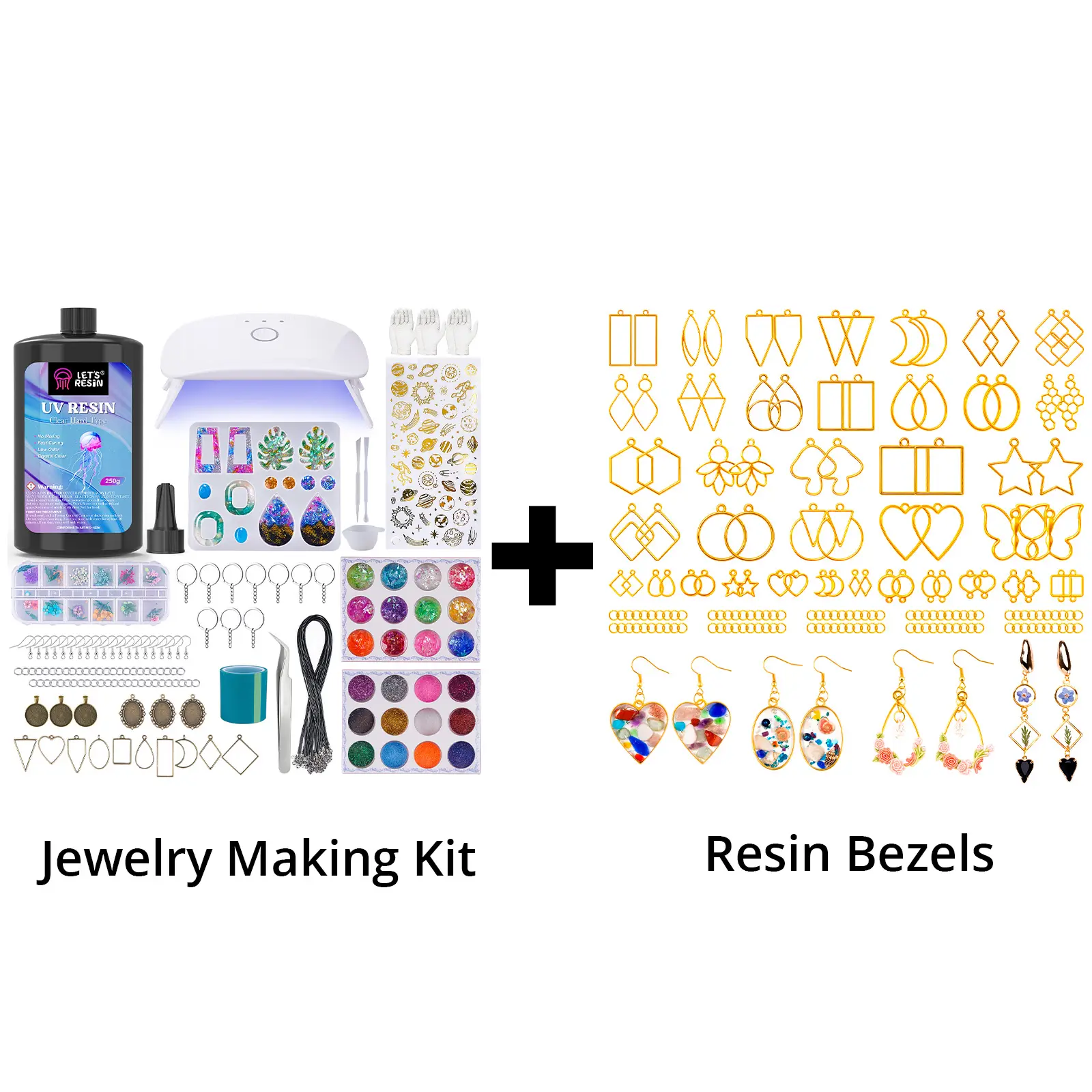 Jewelry Kit & Resin Bezels