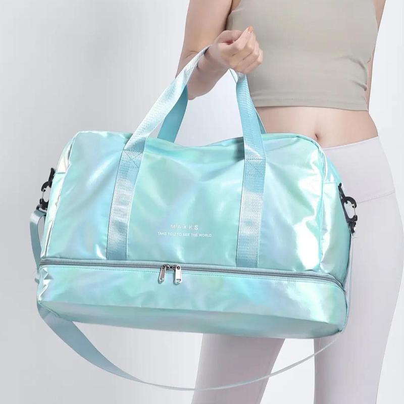 Minimalist Waterproof Large Capacity Ombre Zip Travel Bag, Travel Duffel Bag, Large Capacity Travel Bag,Lightweight Zipper Travel Bag, TravelBag for Women & Men