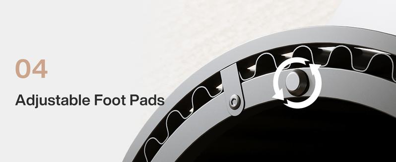 LITTLE TREE 47-Inch Round Conference Table, Meeting Table for 4-6 People, Small Office Desk with Sturdy Metal Base, Perfect for Conference Room or Small Workspaces