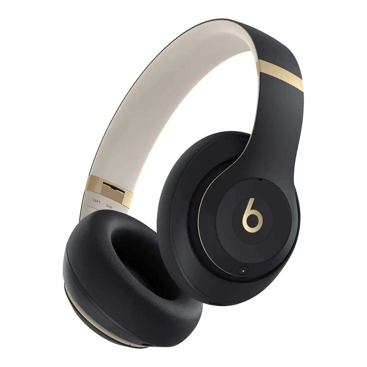 Beats By Dre Studio Pro Premium Wireless Over-Ear Headphones - 40-Hour Battery Life, Active Noise Cancelling, USB-C Lossless Audio, Apple & Android Compatible - Black/Gold