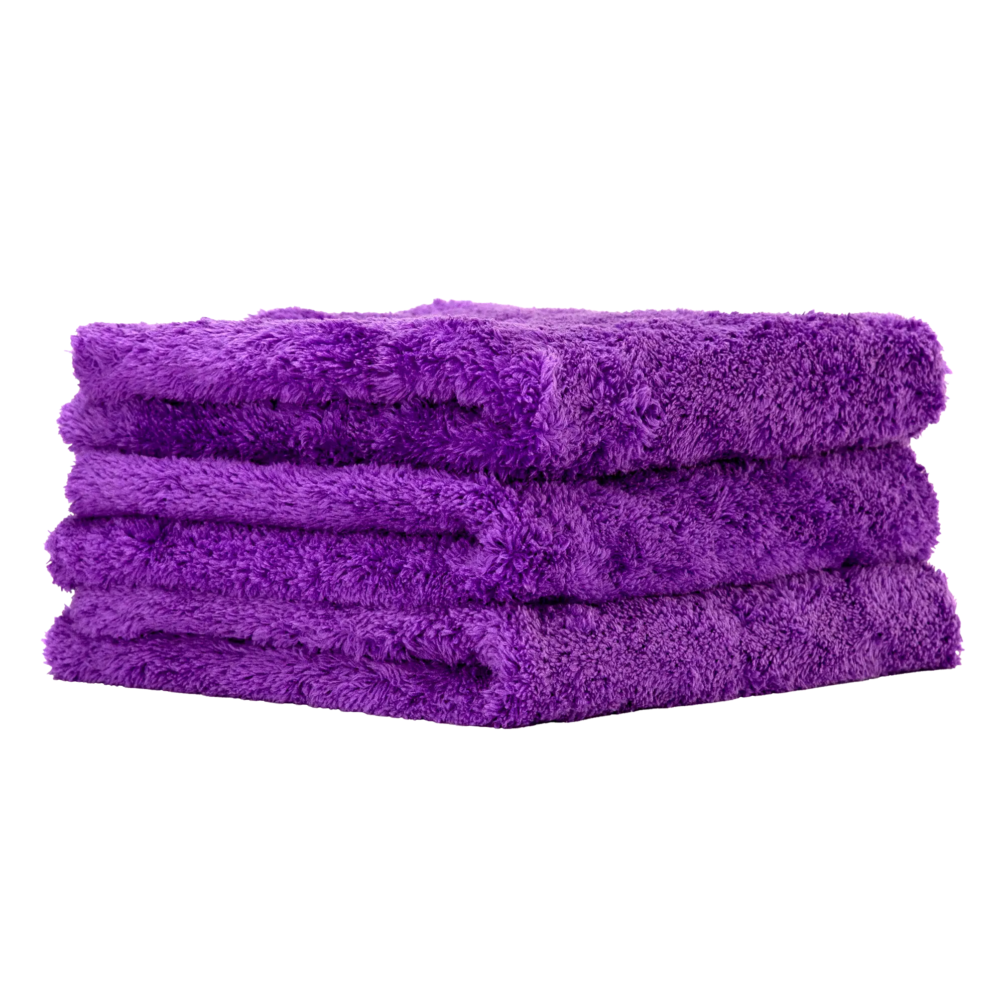 PurplePRO Premium 500 GSM Edgeless Microfiber Car Detailing Towel - Soft & Non-Abrasive Ultra Absorbent for Car Wash & Detailing
