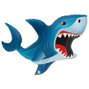 35" Shark Shape Helium Foil Balloon #25463