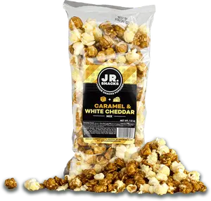 Junior Snacks Co. Caramel & White Cheddar