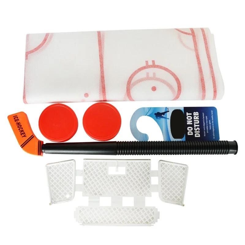 Hockey Club Toilet Hockey Game Set - Fun Sport Toy for Avid Hockey Players - Decompression & Vitality Form - Perfect for Bathroom Play