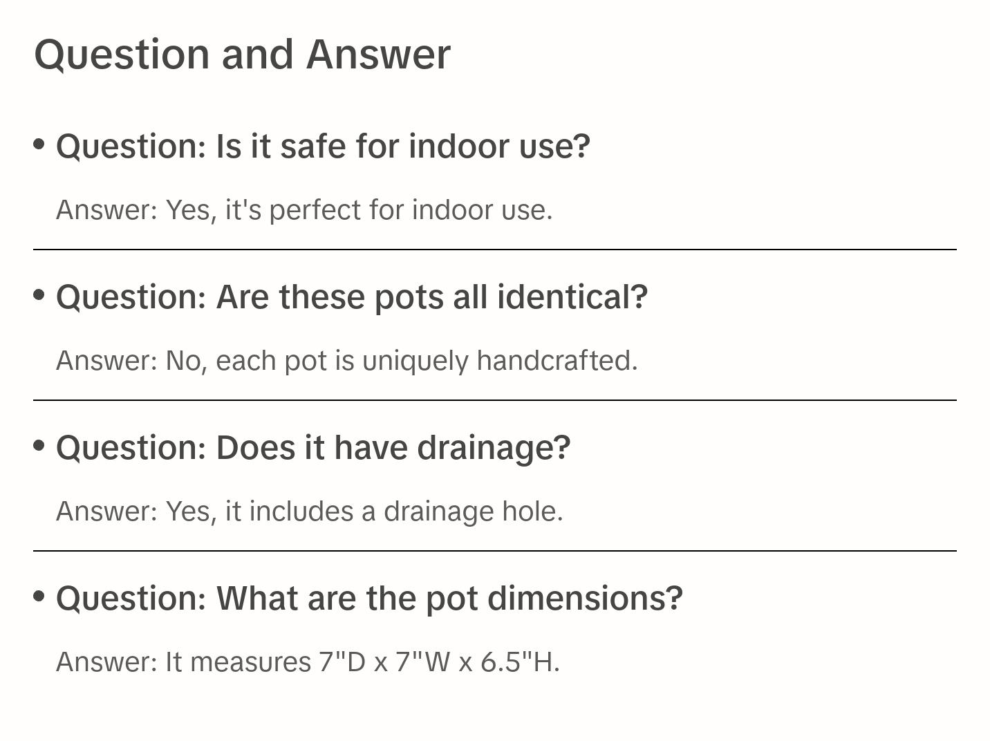 Michoacano Mexican Talavera Garden Pot - Dark Blue Trim