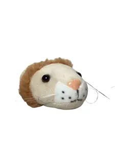 Lion Head Plushie - 3"