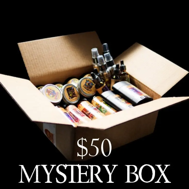 Fable Beard Co - Men's Mystery Grooming Box - Daily Care Gift Set With 3-6 Full-Size Items