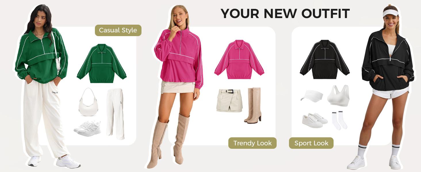 Fisoew Quarter Zip Pullover Women Moisture-Wicking Oversized Sweatshirt Lightweight Workout Athletic Pullover Jacket #Springtok Sun Protection Jacket Gym Sweatwear Casual Sporty Top Fisoew Quarter Zip Pullover Women Moisture-Wicking Oversized Sweatshirt Lightweight Workout Athletic Pullover Jacket #Springtok Sun Protection Jacket Gym Sweatwear Casual Sporty Top
