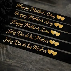 Mother’s Day Bouquet Ribbon – Happy Mother’s Day / Feliz Día de las Madres