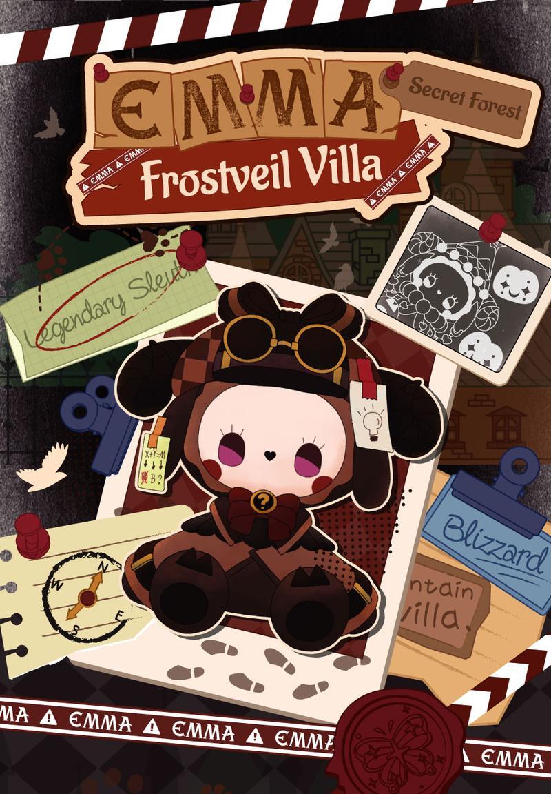 LUCKY EMMA Secret Forest Blizzard Manor Lodge Series Blind Boxes, Trendy Toy Creative Figurine Decorations