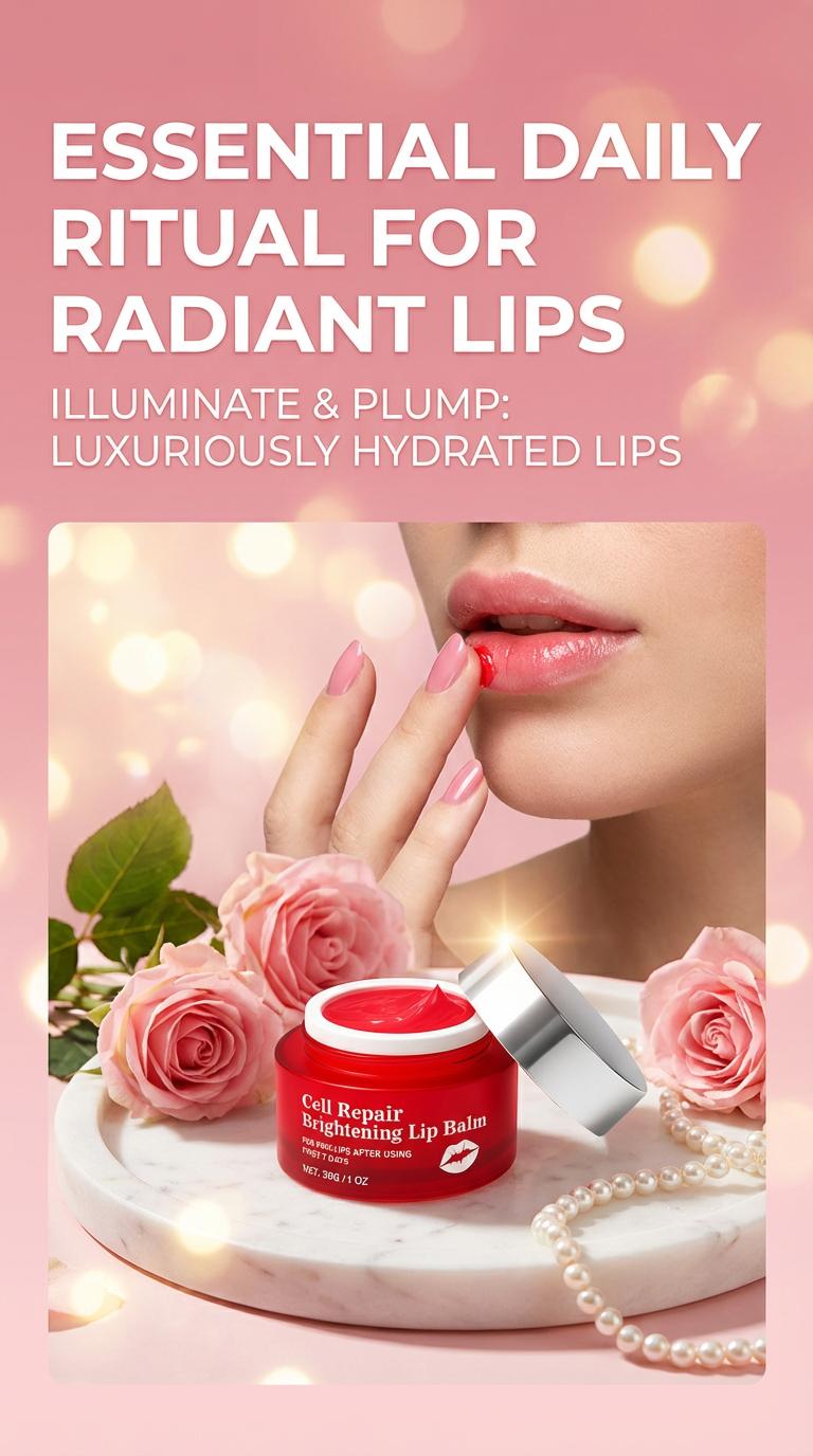 NovacaraX Lip Brightening Balm – Unisex Formula for Dark Lips, Smoker’s Lips & Pigmentation – Softening, Moisturizing & Long-Lasting Protection