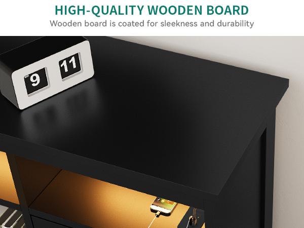 YITAHOME Farmhouse TV Stand for TVs Up to 65 Inch, Modern Entertainment Centre with Power Outlet, TV Shelf with Storage Cabinet, Television Stands for Living Room, Media Console, 59"