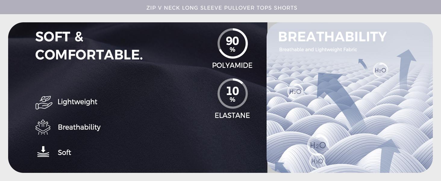 Fisoew Womens 2 Piece Outfits Sets Half Zip V Neck Long Sleeve Pullover Tops Shorts Casual Tennis Running Tracksuits #Springtok #TikTokShopHolidayHaul #TikTokShopJumpstartSale