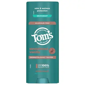 Tom's of Maine Aluminium Free Deodorant, Sandalwood Vanilla, 3.25oz