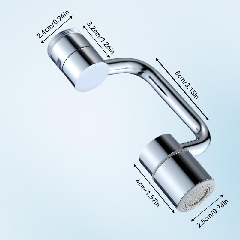 Rotatable Faucet Aerator Extension, Dual Sprayer Mode Bathroom & Kitchen Faucet Attachment, All-Angle Control, Tap Head Replacement for Smart Face Washing for Kitchen Bathroom Sink Faucets Sprayer Attachment Rotatable Faucet Aerator Extension, Dual Sprayer Mode Bathroom & Kitchen Faucet Attachment, All-Angle Control, Tap Head Replacement for Smart Face Washing for Kitchen Bathroom Sink Faucets Sprayer Attachment