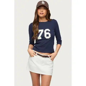 Seventy Six Quarter Sleeve T Shirt