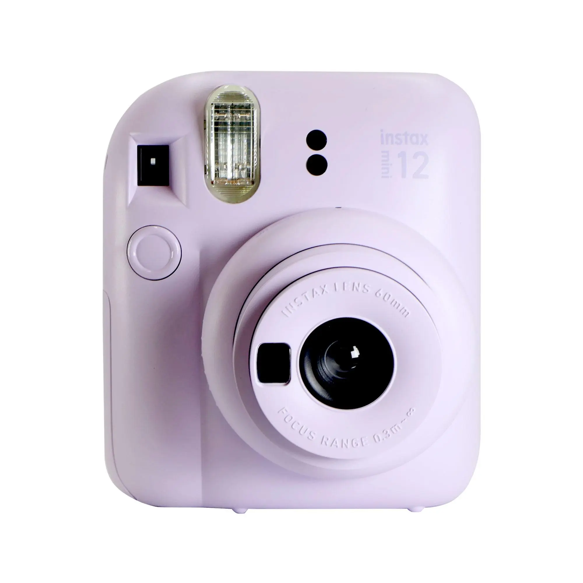 FUJIFILM INSTAX MINI 12 Instant Film Camera - Lilac Purple, Automatic Flash, Built-In Lens, Selfie-Ready, Integrated Viewfinder