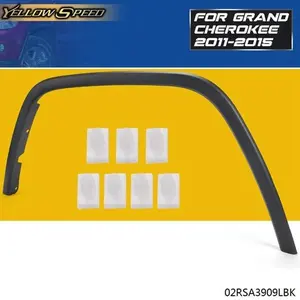Fender Flares Front Left Textured Black US Fit For 2011-2017 Jeep Grand Cherokee Car Sun Cover Truck Bed Cover
