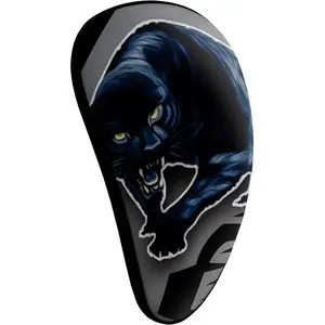 Exxact Sports Lightweight Athletic Cup Mens & Boys with Soft Rim Comfort for Superior Support, Baseball Cup Youth Boys for T-ball, Football, Lacrosse, Hockey Groin Protector (Panther)