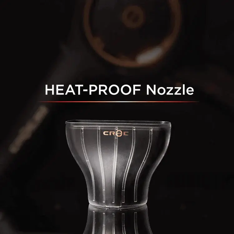 CROC Heat-Proof Precision Nozzle | 360° Rotating Attachment (2k2 and Spectrum)