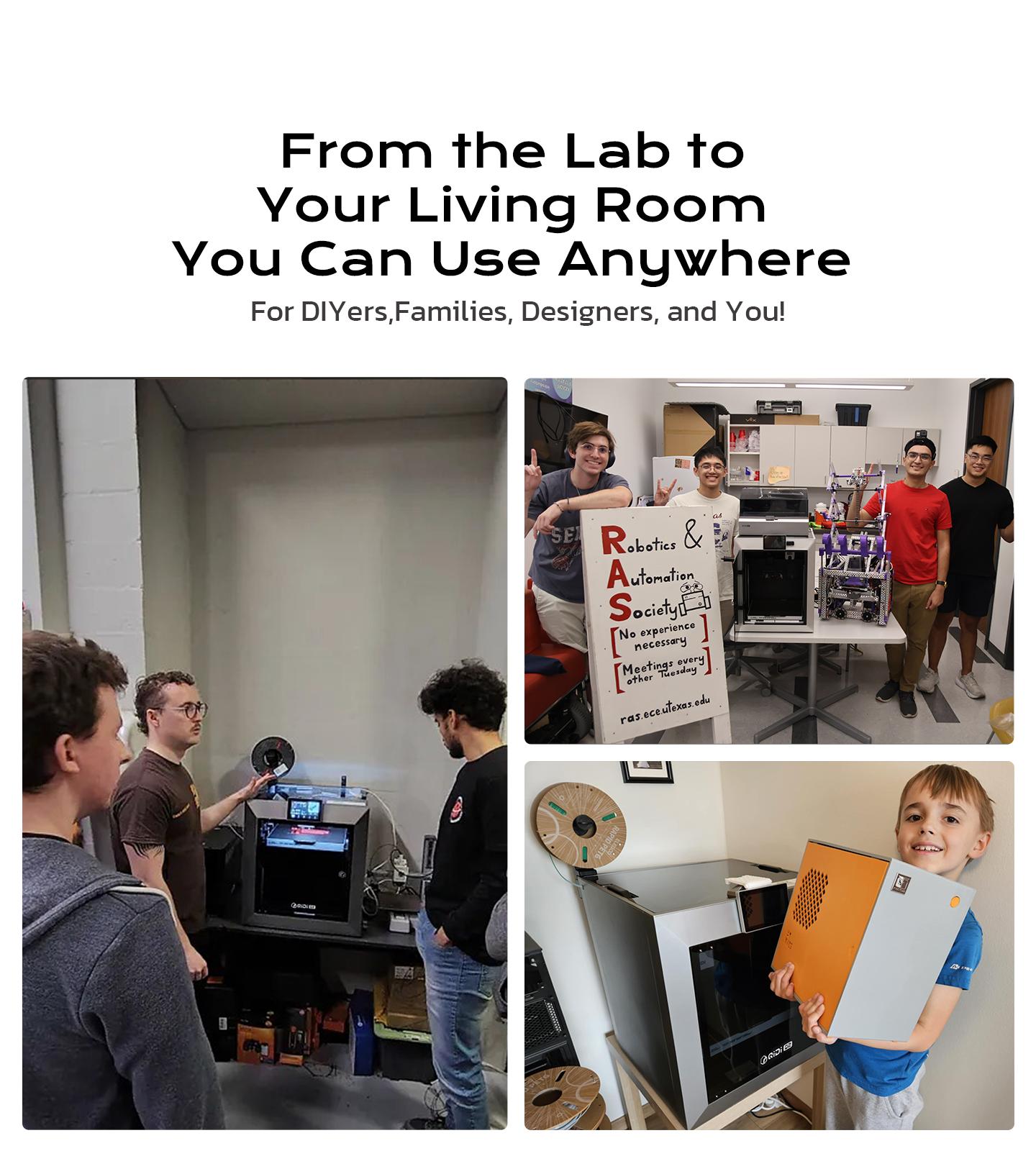 QIDI Q2 3D Printer, New for 2025, Supports Multi-Color and Multi-Material Special Printing, high Speed & Precision, 65°C Heating Chamber, AI Camera, Enclosed CoreXY, 270 x 270 x 256 mm Build Volume