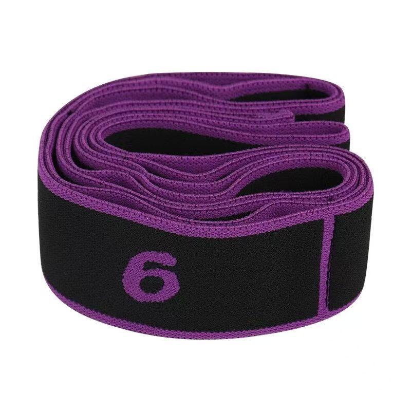 Spot Yoga Stretching Band Digital Segmented Dance Shaping Body Elastic Rope Position Training Assisted Resistance Stretching Fitness Adjustable Leg and Pelvic Floor Trainer Deep Firm Massage Yoga Roller birth  prop full-body training arm band