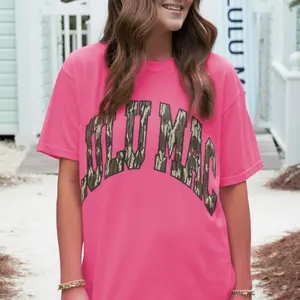 LuLu Mac Camo Neon Pink