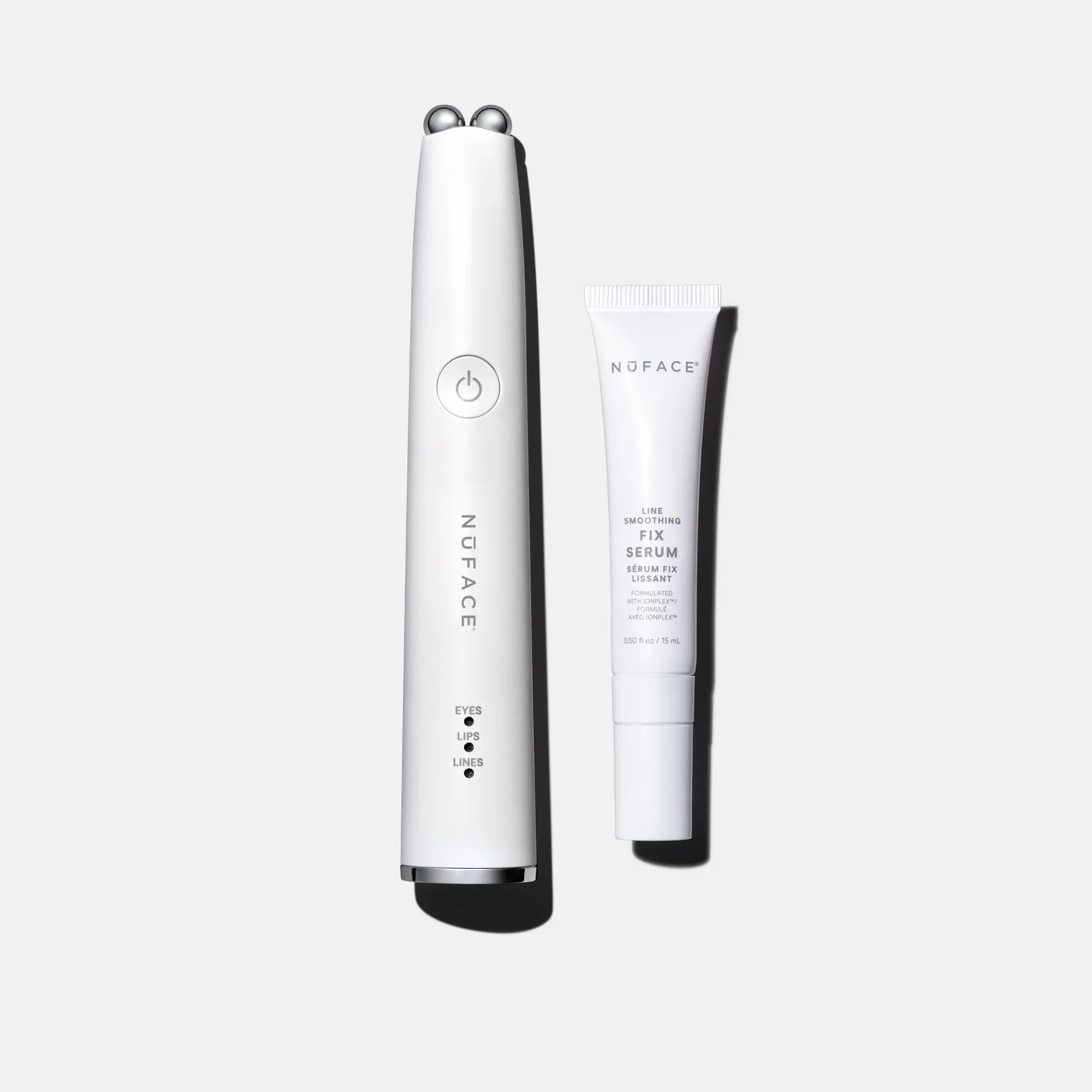 NUFACE FIX MicroWand Microcurrent Facial Device, FDA-Cleared, Eye Depuffer Tool, Lip Plumping Device, Under Eye Massager, Face Wand for Fine Lines, 3 Treatment Modes, Serum Activator