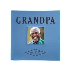 Grandpa EST. 2025 Photo Album â€“ Personalized 200-Photo Grandparent Gift