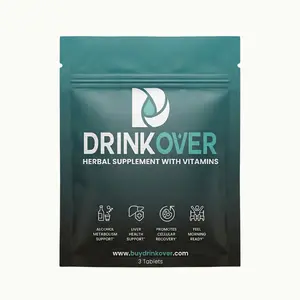 Drinkover Protection Pack | Herbal Based Pre-Alcohol Support Supplement | 6 Doses | 18 ct