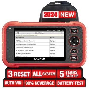 LAUNCH CRP123E Plus 2026Lifetime Free Update OBD2 Scanner, Full System Car Diagnostic Tool with Oil Reset, SAS Calibration, Throttle Adaptation, Auto Vin, Battery Test