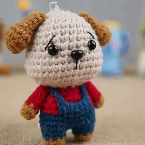 Bear Crochet Kit DIY for Beginners, Animal Amigurumi Kit ,with Video