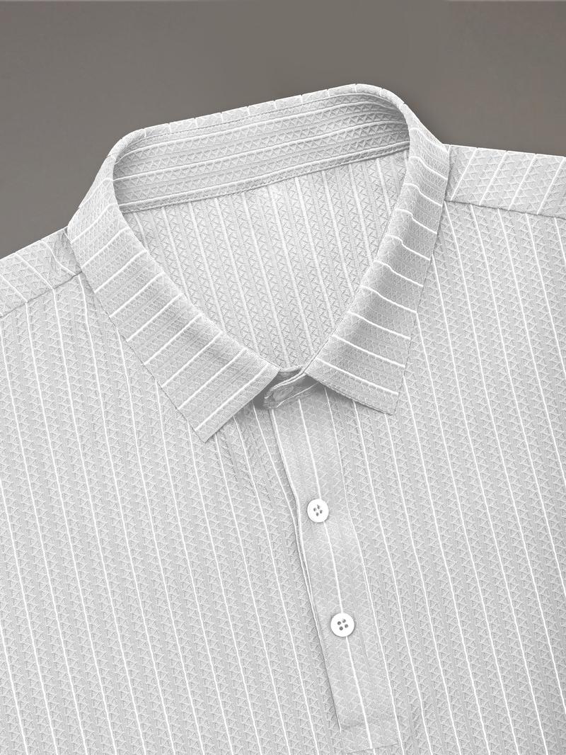 ELENCOCO diamond-texture short-sleeve Polo shirt Outdoorfun, Menswear,Father's Day gift，Black Friday