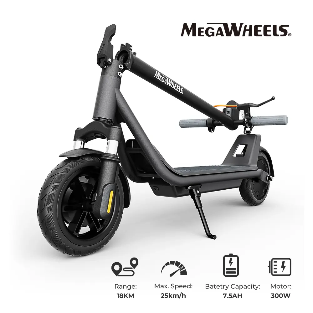 A1C Electric Scooter with 8.5" Solid Tires 300W Motor 20km Range APP Control and Suspension Design E-Scooter For Daily Commuting Kickscooter