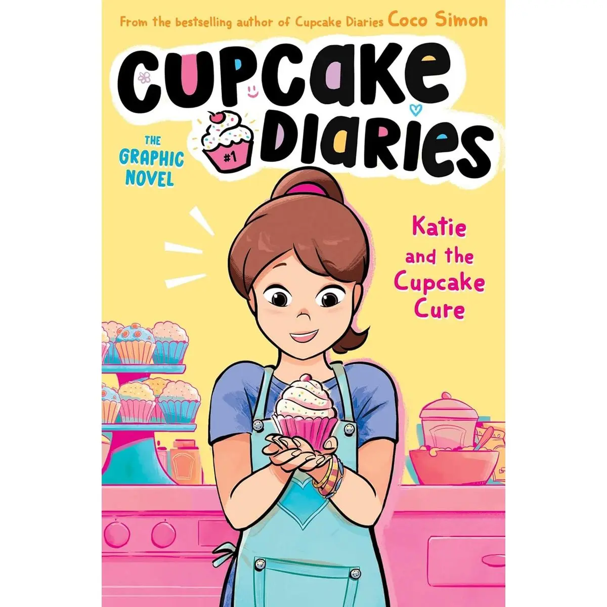 Katie and the Cupcake Cure The Graphic Novel (1) (Cupcake Diaries: The Graphic Novel) Hardcover – September 13, 2022