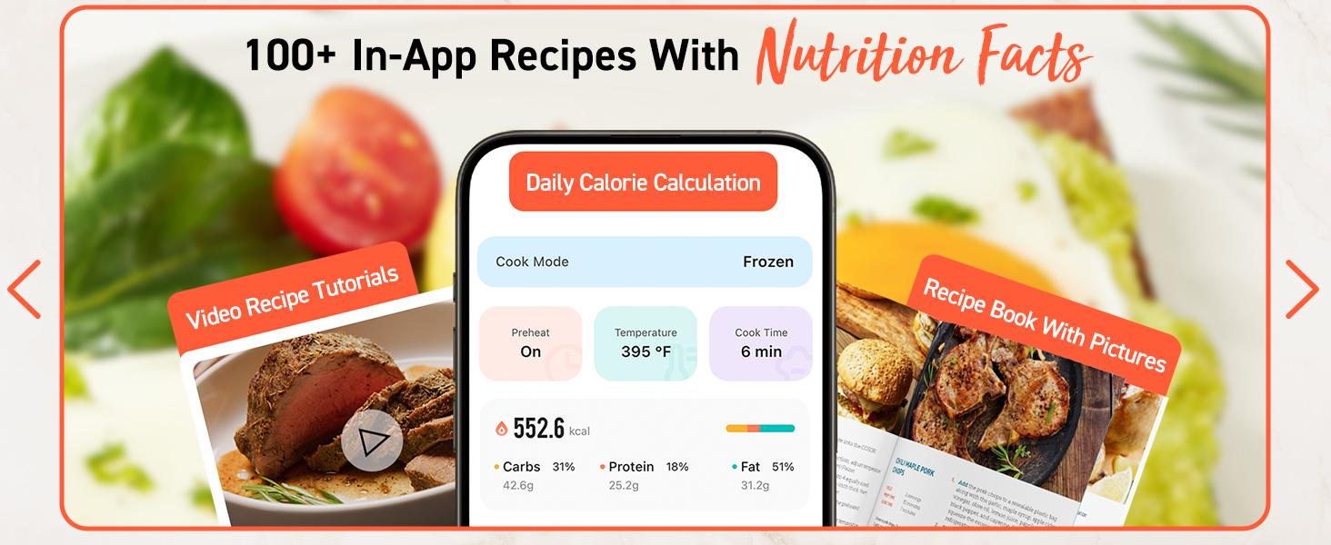COSORI Air Fryer TurboBlaze 6-Qt Compact, 9 Functions, 5 Speeds, Healthy Ceramic Coating, Nontoxic, 95% Less Oil, Fast & Crispy Cooking, Easy to Clean, Recipes