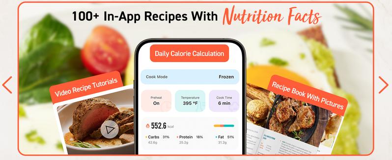 COSORI Air Fryer TurboBlaze 6-Qt Compact, 9 Functions, 5 Speeds, Healthy Ceramic Coating, Nontoxic, 95% Less Oil, Fast & Crispy Cooking, Easy to Clean, Recipes COSORI Air Fryer TurboBlaze 6-Qt Compact, 9 Functions, 5 Speeds, Healthy Ceramic Coating, Nontoxic, 95% Less Oil, Fast & Crispy Cooking, Easy to Clean, Recipes