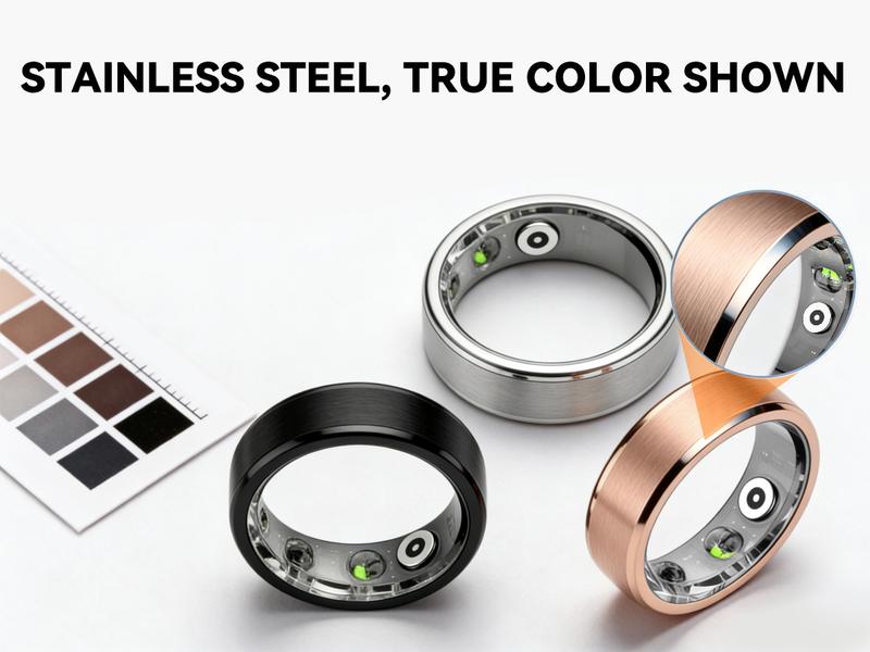 2026 New Smart Ring 5ATM Waterproof Wearable Fitness Trackers for Women Men Couple Gift 2026 New Smart Ring 5ATM Waterproof Wearable Fitness Trackers for Women Men Couple Gift