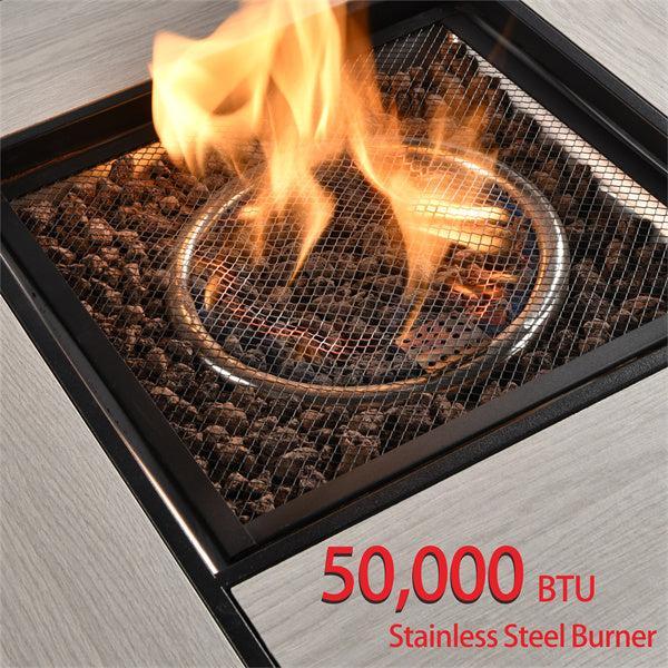 Ovios Patio Outdoor 30'' Fire Pit Table for GRS/NTC/HOP/NDS Series