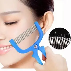 Smooth Skin Facial Epilator Lip & Eyebrow Elastic Epilator Handheld Hair Removal Tool for Gentle & Effective Skin Care